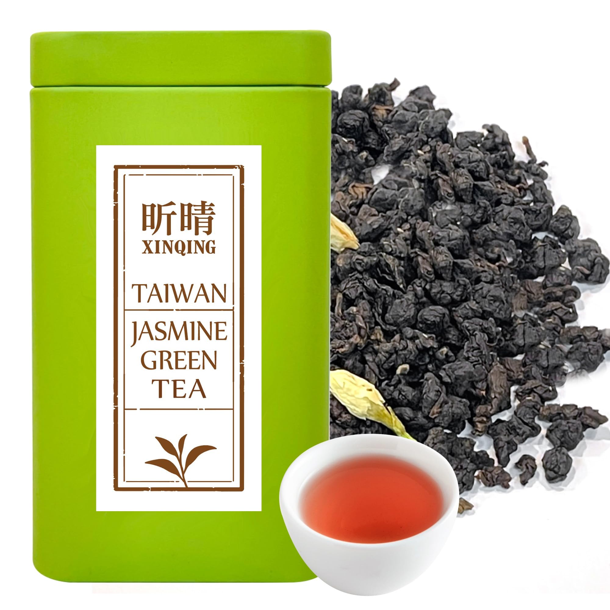 Amazon.com: Xin Qing Taiwan Jasmine Green Tea Taiwan Green Tea